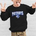 Patriots Back To School Spirit B Graphic Kid Sweatshirt Patriots Back To School Spirit B Graphic Kid Sweatshirt