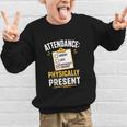 Physically Present Mentally Absent Back To School Graphic Kid Sweatshirt Physically Present Mentally Absent Back To School Graphic Kid Sweatshirt