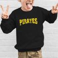 Pirates Back To School Spirit GY Graphic Kid Sweatshirt Pirates Back To School Spirit GY Graphic Kid Sweatshirt