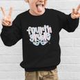 Preppy Fourth Grade Back To School Coquette 4th Grade Graphic Kid Sweatshirt Preppy Fourth Grade Back To School Coquette 4th Grade Graphic Kid Sweatshirt