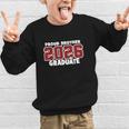 Proud Brother Of 2026 Graduate Matching Back To School M Graphic Kid Sweatshirt Proud Brother Of 2026 Graduate Matching Back To School M Graphic Kid Sweatshirt