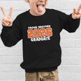 Proud Brother Of 2026 Graduate Matching Back To School O Graphic Kid Sweatshirt Proud Brother Of 2026 Graduate Matching Back To School O Graphic Kid Sweatshirt