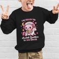 Ready To 3rd Grade Axolotl Questions Back To School Girls Graphic Kid Sweatshirt Ready To 3rd Grade Axolotl Questions Back To School Girls Graphic Kid Sweatshirt