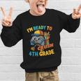 Ready For 4th Grade First Day Back To School Students Graphic Kid Sweatshirt