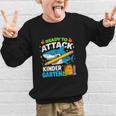 Ready To Attack Kindergarten Shark Back To School Kids Graphic Kid Sweatshirt Ready To Attack Kindergarten Shark Back To School Kids Graphic Kid Sweatshirt