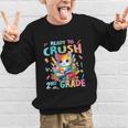 Ready To Crush 2nd Grade Back To School 2nd Grade Cat Kitten Graphic Kid Sweatshirt Ready To Crush 2nd Grade Back To School 2nd Grade Cat Kitten Graphic Kid Sweatshirt