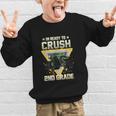 Ready To Crush 2nd Grade Monster Truck Boy Back To School Graphic Kid Sweatshirt