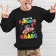 Ready To Explore 1st Grade Astronaut Back To School Graphic Kid Sweatshirt Ready To Explore 1st Grade Astronaut Back To School Graphic Kid Sweatshirt