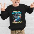 Ready To Explore 1st Grade Kids Astronaut Back To School Graphic Kid Sweatshirt