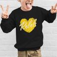 Rebels Heart Back To School Spirit GY Graphic Kid Sweatshirt