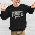 Retro Fourth Grade Back To School Boy Old Camo 4th Grade Kid Graphic Kid Sweatshirt Retro Fourth Grade Back To School Boy Old Camo 4th Grade Kid Graphic Kid Sweatshirt