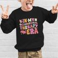 Retro In My Occupational Therapy Era OT OTA Back To School Graphic Kid Sweatshirt Retro In My Occupational Therapy Era OT OTA Back To School Graphic Kid Sweatshirt
