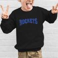 Rockets Back To School Spirit B Graphic Kid Sweatshirt
