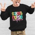 School Nurse Appreciation Day Coquette Bow Back To School Graphic Kid Sweatshirt School Nurse Appreciation Day Coquette Bow Back To School Graphic Kid Sweatshirt