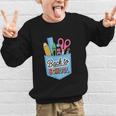 School Supplies In Pocket Back To School Boys Girls Graphic Kid Sweatshirt