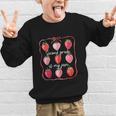 Second Grade Is My Jam Strawberry 2nd Grade Back To School Graphic Kid Sweatshirt Second Grade Is My Jam Strawberry 2nd Grade Back To School Graphic Kid Sweatshirt