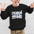 Second Grade Student Back To School Pastel Floral Bow Graphic Kid Sweatshirt Second Grade Student Back To School Pastel Floral Bow Graphic Kid Sweatshirt