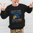 Senior Class Of 2027 Back To School Gamer Senior 2027 Graphic Kid Sweatshirt Senior Class Of 2027 Back To School Gamer Senior 2027 Graphic Kid Sweatshirt