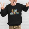 Shark Sixth Grade Back To School Kids Boys Girls Graphic Kid Sweatshirt Shark Sixth Grade Back To School Kids Boys Girls Graphic Kid Sweatshirt