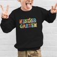 Snake Kindergarten Back To School Kids Boys Girls Graphic Kid Sweatshirt Snake Kindergarten Back To School Kids Boys Girls Graphic Kid Sweatshirt