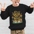 Student It's A Good Day To Read a Book Back To School Graphic Kid Sweatshirt