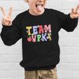 Team VPK First Day Of VPK Back To School VPK Graphic Kid Sweatshirt