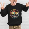 Testing Coordinator Appreciation Week Back To School Graphic Kid Sweatshirt Testing Coordinator Appreciation Week Back To School Graphic Kid Sweatshirt