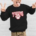 Tigers School Spirit Back To School R Graphic Kid Sweatshirt