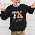 TK Squad Groovy Women Appreciation Day Hello Back To School Graphic Kid Sweatshirt TK Squad Groovy Women Appreciation Day Hello Back To School Graphic Kid Sweatshirt