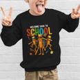 Tung Tung Tung Sahur Back To School Italian Brainrot Meme Graphic Kid Sweatshirt