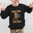 Tung Tung Sahur First Grade Italian Brainrot Back To School Graphic Kid Sweatshirt Tung Tung Sahur First Grade Italian Brainrot Back To School Graphic Kid Sweatshirt