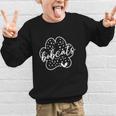 Vintage Bobcats Team Pride School Spirit Back To School Graphic Kid Sweatshirt