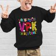 VPK Here I Come First Day Of VPK Back To School VPK Graphic Kid Sweatshirt VPK Here I Come First Day Of VPK Back To School VPK Graphic Kid Sweatshirt