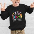 Watch Out Pre-Kindergarten Here I Come Back To School Pre-K Graphic Kid Sweatshirt Watch Out Pre-Kindergarten Here I Come Back To School Pre-K Graphic Kid Sweatshirt