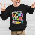 Watch Out Second Grade Here I Come Back To School Boys Girls Graphic Kid Sweatshirt