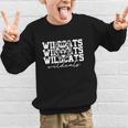 Wildcats School Spirit Fan Team Back To School Graphic Kid Sweatshirt Wildcats School Spirit Fan Team Back To School Graphic Kid Sweatshirt