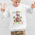 Aloha Fourth Grade Flamingo Hawaii Back To School Kids Girl Premium Tri-Blend Graphic Kid Sweatshirt Aloha Fourth Grade Flamingo Hawaii Back To School Kids Girl Premium Tri-Blend Graphic Kid Sweatshirt