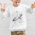 Back To School To Kindergarten And Beyond Astronaut In Space Premium Tri-Blend Graphic Kid Sweatshirt