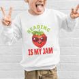 Back To School Reading Is My Jam School Librarian Premium Tri-Blend Graphic Kid Sweatshirt Back To School Reading Is My Jam School Librarian Premium Tri-Blend Graphic Kid Sweatshirt