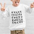 Biblical Alphabet Religious Christian Kids Back To School Graphic Kid Sweatshirt Biblical Alphabet Religious Christian Kids Back To School Graphic Kid Sweatshirt