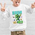Bruh We Back 3rd Grade Back To School Gamer Dabbing Boy Kids Graphic Kid Sweatshirt