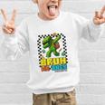 Bruh We Back Kindergarten Back To School Gamer Dabbing Boy Graphic Kid Sweatshirt Bruh We Back Kindergarten Back To School Gamer Dabbing Boy Graphic Kid Sweatshirt