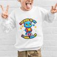Cat Rocking In My School Shoes Fun Back To School Kids Boys Premium Tri-Blend Graphic Kid Sweatshirt