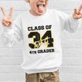 Class Of 2034 4th Grader Elementary School Back To School Graphic Kid Sweatshirt Class Of 2034 4th Grader Elementary School Back To School Graphic Kid Sweatshirt