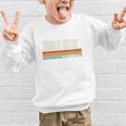 Enrichment Assistant Week Retro Vintage Back To School Day Premium Tri-Blend Graphic Kid Sweatshirt