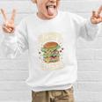 My Favorite Subject Is Lunch Hamburger Back To School Premium Tri-Blend Graphic Kid Sweatshirt