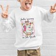 Feeling Goosey In 5th Grade Silly Goose Back To School Graphic Kid Sweatshirt