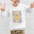 Fifth Grade Vibes Smile Face 5th Grade Team Back To School Graphic Kid Sweatshirt