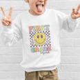 First Grade Squad Smile Face 1st Grade Back To School Graphic Kid Sweatshirt First Grade Squad Smile Face 1st Grade Back To School Graphic Kid Sweatshirt