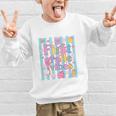 First Grade Vibes Cute Groovy Back To School 1st Grade Girls Graphic Kid Sweatshirt First Grade Vibes Cute Groovy Back To School 1st Grade Girls Graphic Kid Sweatshirt